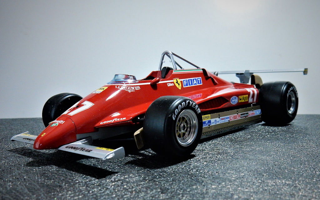 1/12 MFH フェラーリ 126C2 USA GP (ロングビーチ)｜模型/プラモデル